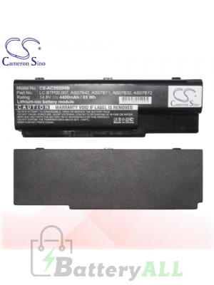 CS Battery for Acer Aspire 5910 / 5920 / 6920 / 7320 / 7520 / 8920 Battery L-AC5520NB