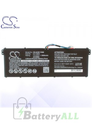CS Battery for Acer AC011353 / AC14B18K / AC14B18K (4ICP5/57/80) Battery L-ACB115NB