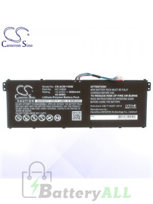 CS Battery for Acer AC011353 / AC14B18K / AC14B18K (4ICP5/57/80) Battery L-ACB115NB