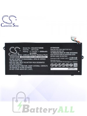CS Battery for Acer AP13J3K / KT.00303.001 / AP13J3K (3ICP5/67/90) Battery L-ACC720NB