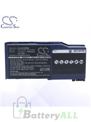 CS Battery for Acer BTP-51B3 / BTP-68B3 / 6500855 / 6500768 Battery L-ACV90NB