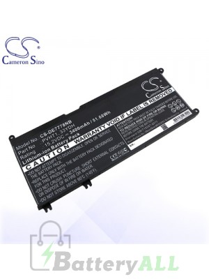 CS Battery for Dell PVHT1 / 33YDH / Dell Inspiron 17 7778 / 17 7000 Battery L-DE7778NB