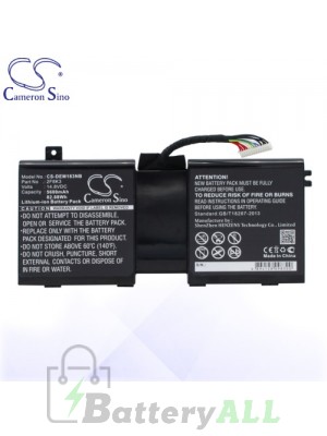 CS Battery for Dell 02F8K3 / 0G33TT / 0KJ2PX / 2F8K3 / G33TT / KJ2PX Battery L-DEM183NB