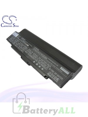 CS Battery for Sony VAIO VGN-AR570N / VGN-AR570U / VGN-AR590 Battery Black L-BPL9HB