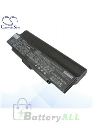 CS Battery for Sony VAIO VGN-AR660U / VGN-AR670 / VGN-AR670 CTO Battery Black L-BPL9HB
