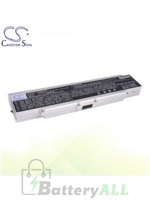 CS Battery for Sony VAIO VGN-AR705E / VGN-AR710 / VGN-AR710E Battery Silver L-BPL9HT