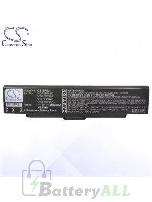 CS Battery for Sony VAIO VGC-LB52B / VGN-AR21M / VGN-AR250G / VGN-AR270 Battery L-BPS2