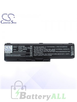 CS Battery for Toshiba PA3383U / PA3383U-1BAS / PA3383U-1BRS Battery L-TOA70NB