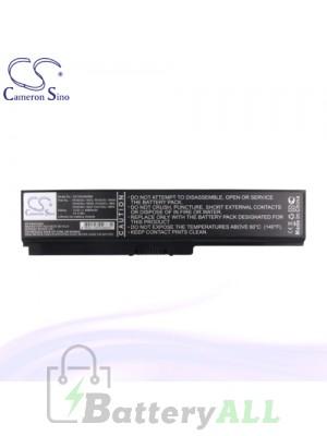 CS Battery for Toshiba Dynabook Qosmio T550/T4BW / T560 / T560/T4AB Battery L-TOU400NB