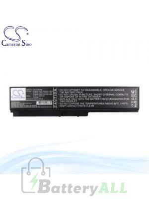 CS Battery for Toshiba Portege M800 / Portege M801 Battery L-TOU400NB