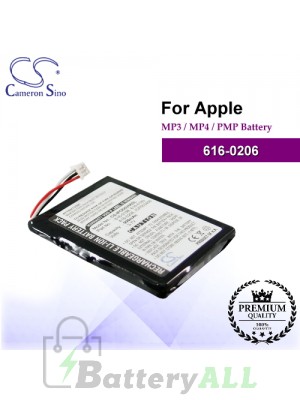 CS-IPOD0206SL For Apple Mp3 Mp4 PMP Battery Model 616-0206