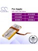 CS-IPOD5SL For Apple Mp3 Mp4 PMP Battery Model 616-0227 / 616-0229 / 616-0230 / EC008 / EC008-1 / EC008-2