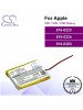 CS-NANOSL For Apple Mp3 Mp4 PMP Battery Model 616-0223 / 616-0224 / 616-0283
