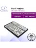 CS-BA0005SL For Creative Mp3 Mp4 PMP Battery Model 70PD000000039 / BA20603R69900 / CZMAB01 / DAA-BA0005