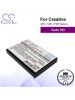 CS-CRT202SL For Creative Mp3 Mp4 PMP Battery Fit Model Vado HD