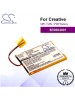 CS-DA002SL For Creative Mp3 Mp4 PMP Battery Model 8E0604001