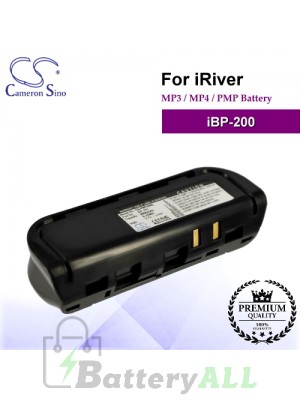 CS-PM100SL For iRiver Mp3 Mp4 PMP Battery Model iBP-200