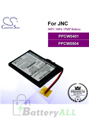 CS-SFM3SL For JNC Mp3 Mp4 PMP Battery Model PPCW0401 / PPCW0504