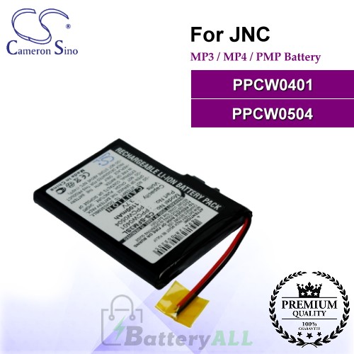 CS-SFM3SL For JNC Mp3 Mp4 PMP Battery Model PPCW0401 / PPCW0504