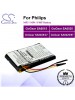 CS-PS025SL For Philips Mp3 Mp4 PMP Battery Fit Model GoGear SA6015 / GoGear SA6025 / GoGear SA6025/37 / GoGear SA6025/97