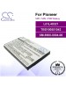 CS-PXM3SL For Pioneer Mp3 Mp4 PMP Battery Model L01L40321 / TBS100551042 / XM-6900-0004-00