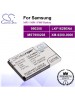 CS-PXM6SL For Samsung Mp3 Mp4 PMP Battery Model 990208 / LKF1629ENA / MST990208 / XM-9200-0000