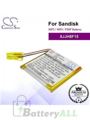 CS-MPSF350SL For SanDisk Mp3 Mp4 PMP Battery Model 8JJH8F15