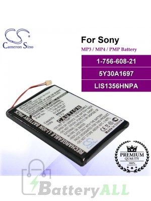 CS-SA3000SL For Sony Mp3 Mp4 PMP Battery Model 1-756-608-21 / 5Y30A1697 / LIS1356HNPA