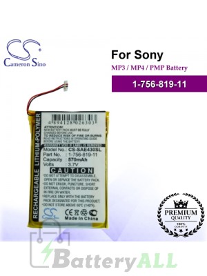 CS-SAE430SL For Sony Mp3 Mp4 PMP Battery Model 1-756-819-11