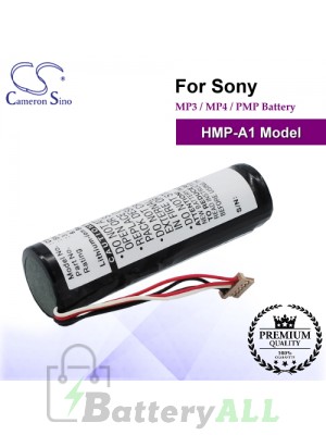 CS-SMP1SL For Sony Mp3 Mp4 PMP Battery Fit Model HMP-A1