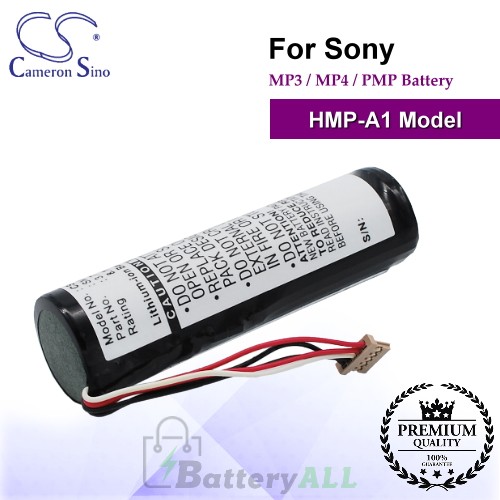 CS-SMP1SL For Sony Mp3 Mp4 PMP Battery Fit Model HMP-A1