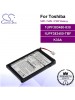 CS-TS001SL For Toshiba Mp3 Mp4 PMP Battery Model 1UPF383450-830 / 1UPF383450-TBF / K33A