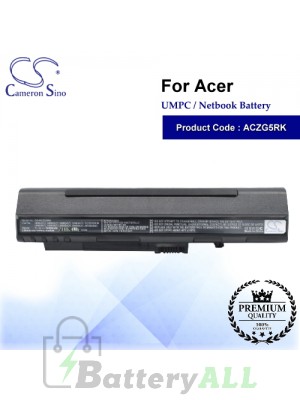 CS-ACZG5RK For Acer UMPC Netbook Battery Model 2006DJ2341 / 4104A-AR58XB63 / AR5BXB63 / BT00307005826024212500 / C-5448