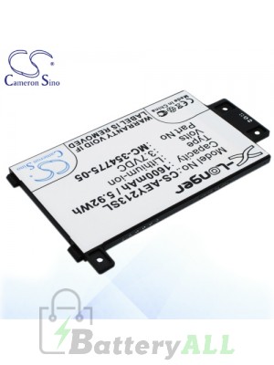 CS Battery for Amazon Kindle Touch 3G 6 inch 2013 / Touch 6 inch 2013 Battery AEY213SL