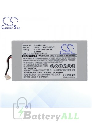 CS Battery for Sony 4-000-597-01 / LIP1412 Battery SP113SL