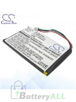 CS Battery for Garmin ED38BD4251U20 / Garmin Nuvi 1400 1490LMT Battery IQN140SL