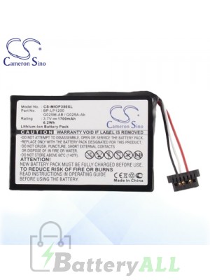 CS Battery for Medion P4210 / P4410 / MD95157 / MD95243 / MD95300 Battery MIOP350XL