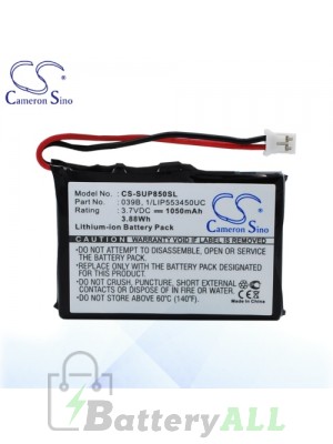 CS Battery for Microtracker 01-065-0624-0 / 01-065-0625-0 Battery SUP850SL