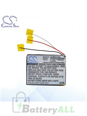 CS Battery for Modecom 1ICP4/44/54(3PIN60) / Modecom MX3 HD Battery MDX310SL