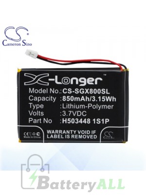 CS Battery for SkyGolf H503448 1S1P Battery SGX800SL