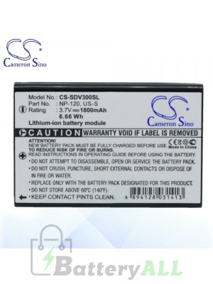 CS Battery for Sonocaddie US-S / AutoPlay / V300 / V300 Plus Battery SDV300SL