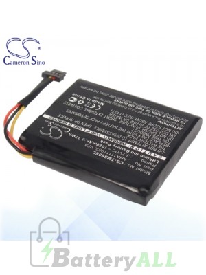 CS Battery for TomTom 4EN62. 4EN6.001.02 / Start 60 / VIA 1605 Battery TMS60SL