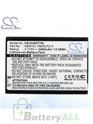 CS Battery for Huawei HB5F3H / PB06LPZ10 / PBD06LPZ10 Battery HUE577SL