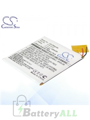 CS Battery for Apple iPod Nano G3 4GB 8GB Battery IPNA3SL