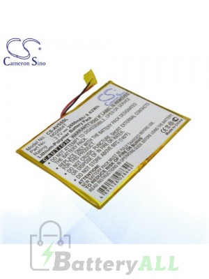 CS Battery for Archos M02864T / Archos 5 60GB Battery AVS5SL