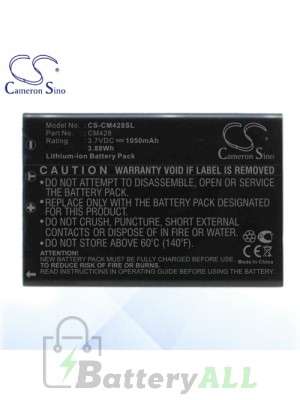 CS Battery for Creative DiVi CAM 428 Portable MP3 Player Battery CM428SL
