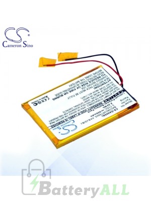 CS Battery for Creative Zen 4GBG 8GB 16GB 32GB Battery DA005SL