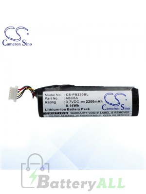 CS Battery for Philips ABC6A / Philips PMC7230/17 Battery PS230SL