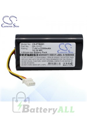 CS Battery for Citizen BA-10-02 / CMP-10 Mobile Thermal Battery PTB201