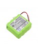 Visonic 0-100498 Battery Replacement (CameronSino Brand) 2000mAh CS-VPX912BT-AS5